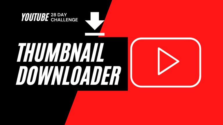 youtube thumbnail downloader